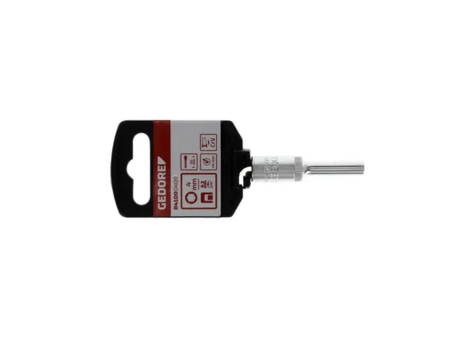 R41000409 Dop 1/4 inch zeskant 4mm lengte 50mm