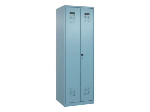 locker voor scheiding van kleding,HxBxD 1850x600x500mm,2vak