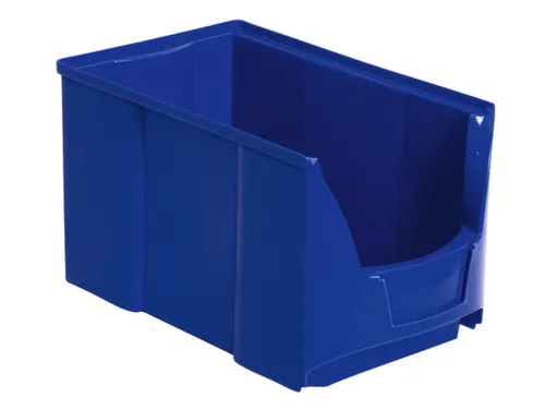 Zichtbak Hxbxd 200x200x360/310mm Pe Blauw
