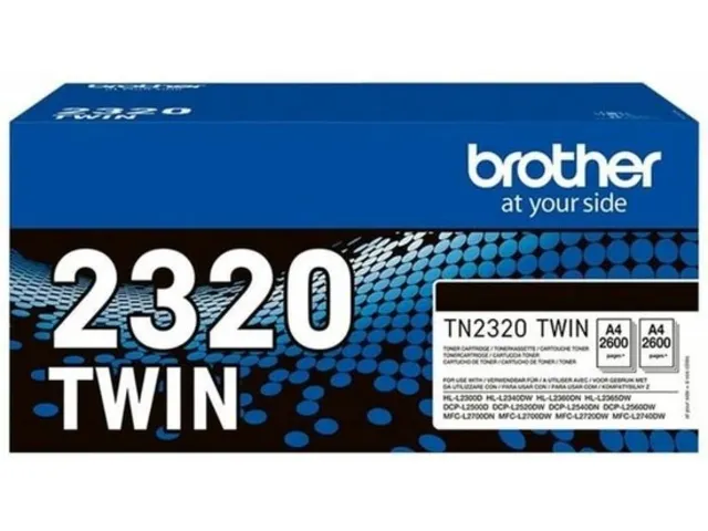 Toner Brother TN-2320TWIN noir