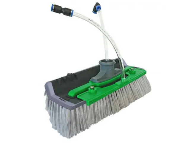 Brosse d'angle Unger nLite non fleurée 28cm vert