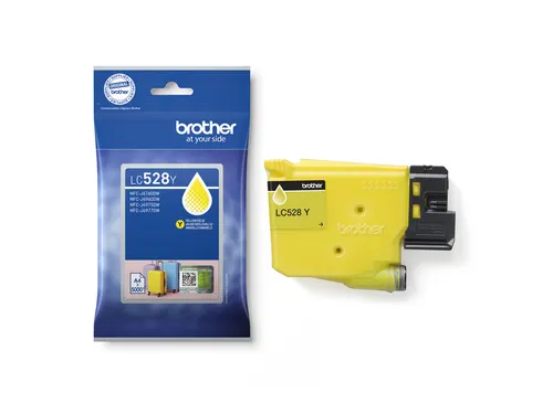 Inktcartridge Brother LC-528Y geel 5.000 pagina's