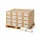 Papieren Handdoek Z-vouw recycled 1-laags FSC 23x25cm Pallet 36 Doos