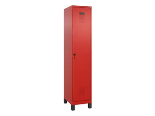 locker,HxBxD 1950x400x500mm,1vak,vak B 400mm,draaigrendel,voeten - 3