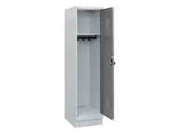 schoollocker,HxBxD 1630x400x500mm,1vak,vak B 400mm,draaigrendel,sokkel