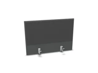 opzetpaneel bureau aanbouw achter MS-donkergrijs antraciet 800mm - 1