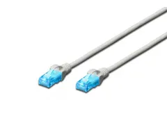 CAT 5e U-UTP patchkabel CU PVC AWG 26/7 Lengte 2m Grijs
