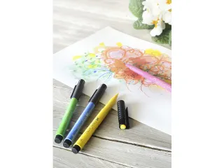 Tekenstift Faber-Castell Pitt Artist Pen Brush set 12 stuks Basic - 7