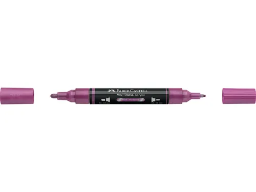 Acrylmarker Faber-Castell Multimark 290 pink metallic