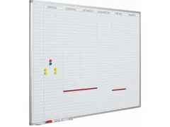 Planbord 60x90cm Softline profiel 8mm Werkdagen DU incl. dagenstrook