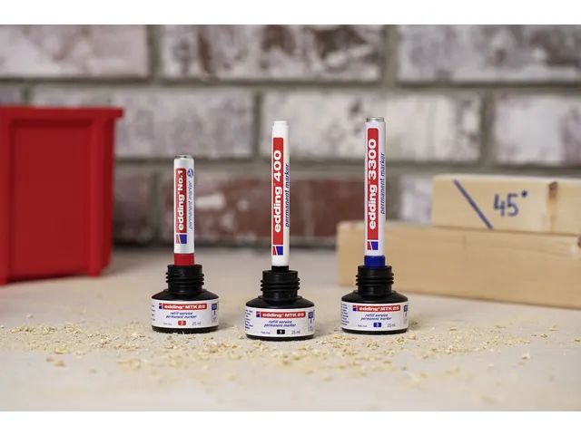 Marqueur Edding 3300 Pointe Ogive 1-5mm Bleu