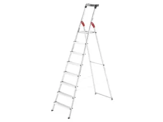 staande trap eenzijdig 8treden stand H 1 72m balk L 2 55m - 3