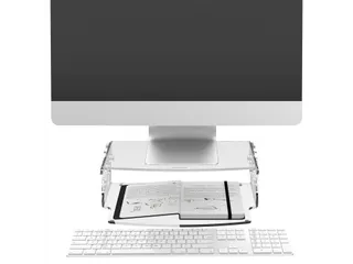 LCD Monitorverhoger HV 550 transparant acryl - 4