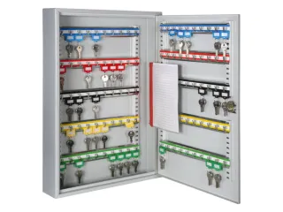 Sleutelkast Hxbxd 550X380X80Mm 100Haakjes 1Deur Ral7035 - 2