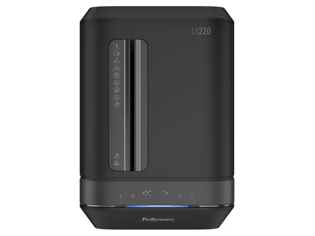 Papiervernietiger Fellowes Powershred LX220 snippers 2x12mm zwart P-4