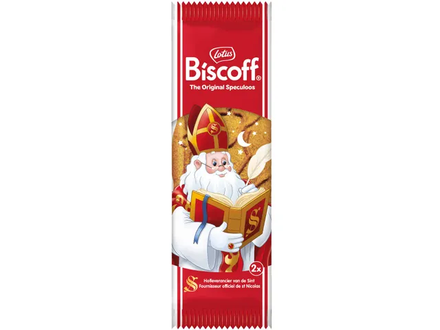 speculoos Sinterklaas pak van 2 stuks van 42,5 g
