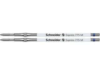 Balpenvulling Schneider Express 775 M 2 stuks op blister blauw - 2