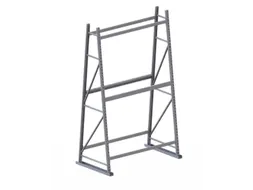 magazijnrek voor profielen,grondveld,tweezijdig,HxBxD 2500x1400x800mm