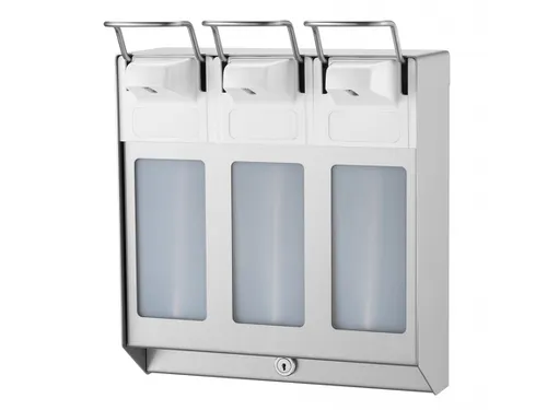 Trio Zeepdispenser Desinfectiemiddeldispenser Beugel Rvs 1000 Ml