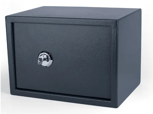 Kluis Pavo 352x250x250mm met stersleutel donkergrijs