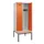locker met bank,HxBxD 2120x800x815mm,2vak,vak B 400mm,cilinderslot