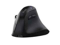 Ergonomische muis Trust hyperscrol Vyran draadloos zwart