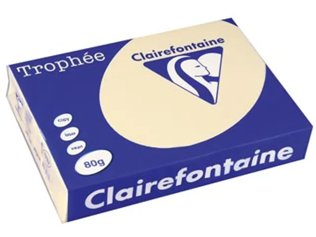 Trophée Pastel gekleurd papier A4 80 gram 500vel Chamois