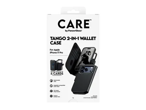 PanzerGlass CARE by Tango 2-in-1 Wallet Case w. MagSafe iPhone 1