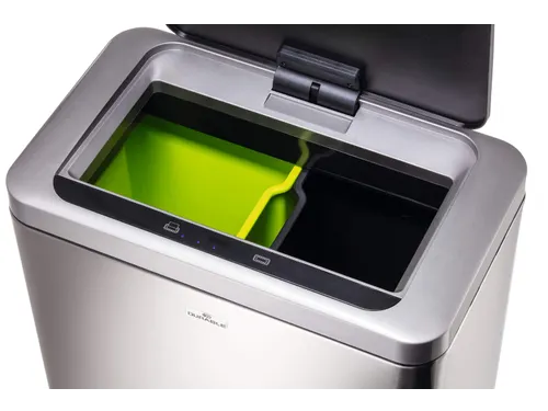 Afvalbak met sensor NO TOUCH DUO 2x20L
