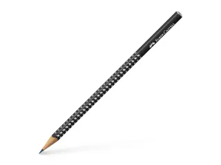 Potlood Faber-Castell Grip sparkle zwart - 1