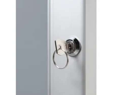 OUTLET Vergrendelbare Poster Case Gegalvaniseerde Achterwand A0