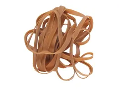 Elastieken Alco 130x4mm 500 gram in doos natuur