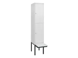 Dubbeldekse dekenkist,HxBxD 2120x400x815mm,1x2vak.,vak B 400mm