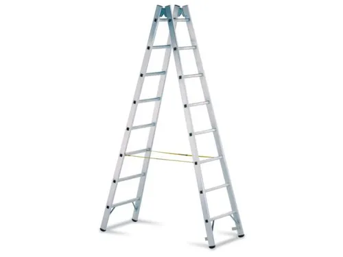 Bokladder Dubbelzijdig Aluminium L 2 34M 2X8Sporten Stalen Scharnieren