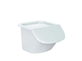 ingrediëntendispenser HxBxD 280x400x440mm 15l PP bak/deksel wit/wit - 1