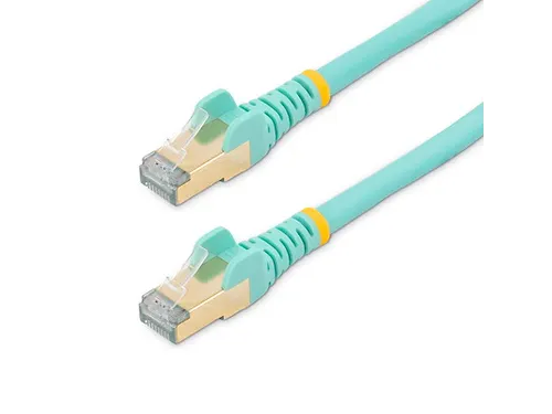 0.5m CAT6A Ethernet kabel Aqua Stp