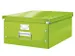 Opbergbox WOW Click & Store 369x200x482mm groen 85% gerecycled karton