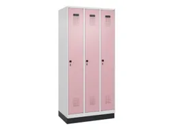locker voor scheiding van kleding,HxBxD 1950x900x500mm,3vak