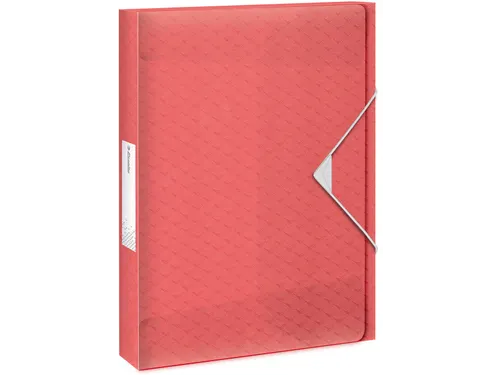 Colour'Breeze elastobox, ft A4, 2,5 cm, koraal