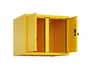 opzetkast,v. locker voor scheiding van kleding,2vak.,vak B 300mm - 1
