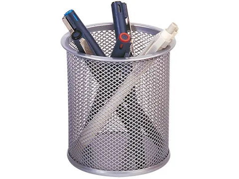 Pennenbak Mesh Metaal Zilver