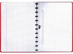 Schrift Adoc Classic A4 ruit 5x5mm 144 pagina's 90gr assorti