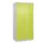 Z-garderobekast,HxBxD 1850x900x500mm,vak B 150/300mm,cil.-slot