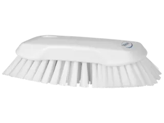 Vikan Hygiene extra grote handborstel extra harde vezels 230mm Wit - 2