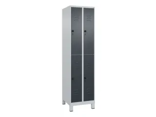 dubbeldekse locker,HxBxD 1950x500x500mm,2x2vak.,vak B 250mm - 1