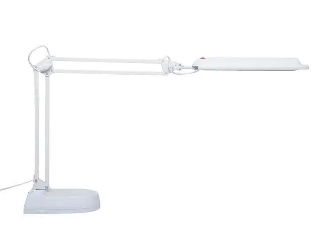 Bureaulamp LED MAULatlantic Wit met voet