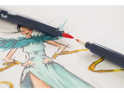 Sketchmarker Faber-Castell Goldfaber etui 6 stuks Fashion set op alcoh