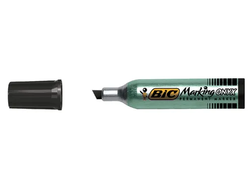 Viltstift Bic 1481 onyx schuin M zwart