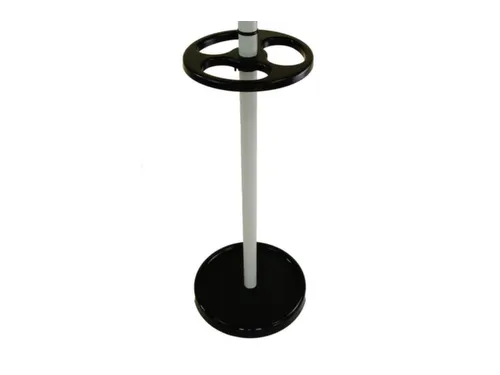staande kapstok,HxØ 1800x450mm,8jashaken,parapluhouder/druppelvanger