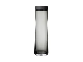 Karaf 1L Glas Transparant/Zwart Deksel Zwart - 2